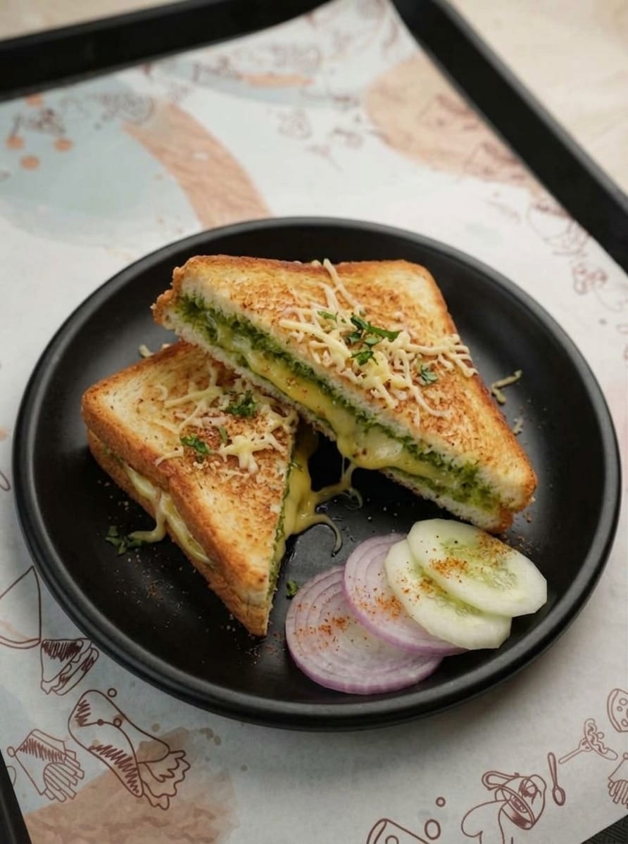 Cheese Chutney Sandwich